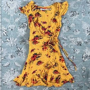 Urban Outfitters Floral Wrap Dress- Never Worn